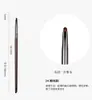 Nuevo pincel delineador forma de media luna hoz hacia abajo al detalle del ojo pincel párpado pincel de maquillaje Cangzhou maquillaje de belleza