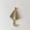 Novo Chapéu de Inverno para Bebê Yipan Tricotado à Prova de Vento Quente Chapéu de Elfo para Bebê Recém-nascido Criança Pequena Proteção para Orelhas Chapéu de Lã