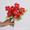 Buquê de Flores Artificiais Flor Persa Simulação Flor Estrela Céu Cheio 10 Cabeças Decoração de Flor Artificial Ornamentos para Arranjo de Flores Margaridas Mesa de Centro da Sala de Estar