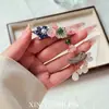 Nuevo Pasador de Pelo Largo con Borla Estilo Chino Dulce Elegante Pinza para Flequillo Lateral Foto Foto Dinastía Han Accesorios para el Cabello para Mujer