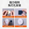 Luz de noche circular sensible al tacto para mesita de noche de dormitorio, magnética, amigable con el sueño, protectora para los ojos, brillo ajustable, de bajo consumo, duradera, luz ambiental