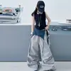 Conjunto de Verão para Meninas 2026 Nova Moda Estilo Coreano Saia Xadrez Conjunto de Calças Estilo Jazz para Crianças Maiores