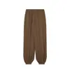 Ropa de mujer transfronteriza 2026 Moda europea y americana chaqueta holgada con cremallera y mangas abullonadas + conjunto de pantalones largos para mujer E5260587