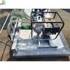 Cosechadora de herraduras autopropulsada pontón agrícola cosechadora de raíz de loto tipo barco gasolina rociador de agua a alta presión cosechadora de raíz de loto