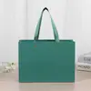 Bolsas de Regalo Transfronterizas para Ropa, Sensación de Lujo Ligero de Gama Alta, Bolsas de Mano con Logo Estampado en Oro, Bolsas de Compras para Tiendas de Ropa, Bolsas de Papel
