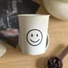 Taza de Papel Desechable Estilo Ins Simple 250ml Gran Capacidad para el Hogar Espesa Taza de Té Venta al por Mayor Taza de Café