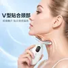Instrumento de Belleza para el Cuello con Microcorriente EMS, Instrumento de Introducción de Belleza Fotónica, Instrumento Reafirmante y Rejuvenecedor, Masajeador Facial de Luz de Color