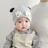 Gorro para Bebé de 6-12 Meses, Estilo Delgado Primavera/Otoño, Gorro de Protección para Fontanela al Aire Libre, Lindo y Súper Adorable para Bebés Pequeños, Niños