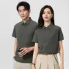 Camisa Polo con Solapa Estampado Personalizado Logo Publicidad Camisa Cultural Camiseta de Manga Corta para Eventos Ropa de Trabajo Corporativa Bordada