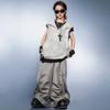 Ropa de Moda Hip-Hop Hiphop Traje de Calle para Niños y Niñas Marca de Moda Chaleco con Capucha Ropa de Verano para Actuaciones