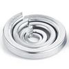 Arruelas de Pressão de Aço Inoxidável 304, Arruelas de Pressão Galvanizadas, Arruelas Elásticas Abertas Antiderrapantes, Arruelas M2.5/M4/M6/M8