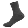 Calcetines de media pantorrilla para hombre, de algodón puro, para negocios, casual, color liso, simples, desodorantes, absorbentes de sudor, transpirables, para las Cuatro Estaciones, calcetines negros para traje de hombre