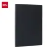 Caderno Deli 6910-25 Capa de Couro 205mm*141mm 100 Folhas