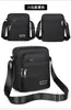 Negocios Comercio Exterior Bolso Cruzado de Tela Oxford para Hombre Moda Casual Hombro Cartera Multicapa Portatarjetas Salida de Fábrica
