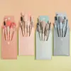 Nuevo Set de 8 Mini Brochas de Maquillaje, Brocha Portátil para Corrector y Base para Principiantes, Brocha para Polvo Suelto, Brocha Herramienta de Belleza