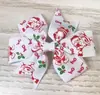 Acessórios de cabelo de Natal para Crianças da Amazon novo Laço estampado de Boneco de Neve de Natal Sino grampo de cabelo de feriado para meninas 640