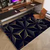 Alfombra para Habitación de E-Sports Transfronteriza de Terciopelo de Cristal Estilo Tecnología 3D Alfombra para Sala de Estar Alfombra para Suelo de Silla Giratoria de Dormitorio Alfombra Insonorizada y Resistente a Manchas