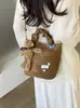 Bolsa Feminina de Ombro Único Estampa de Leopardo Retrô Fashion 2026 Nova Grande Capacidade Simples Versátil para o Dia a Dia Bolsa Tote de Axila Yuezi