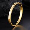 Pulsera de acero de titanio estrella de cinco puntas diamante pulsera de acero inoxidable niñas alto sentido del diseño de personalidad estilo ins pulsera que combina con todo