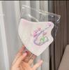 Mascarilla de Flores Adulto 3D Estéreo Mascarilla de Flor de Cerezo Venta al por Mayor Delgada Verano Delgada Cara Delgada Empaque Separado Protección de Tres Capas