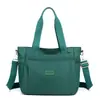 Bolso de Mano Casual de Moda de Color Sólido 2024 Primavera Nuevo Versátil Ins Bolso de Hombro Cruzado Versátil Bolso Tote
