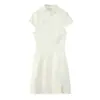 Venta Caliente Transfronteriza de Aliexpress, Nueva Ropa para Mujer Primavera 2026, Elegante y a la Moda Vestido Corto de Jacquard 2630538