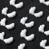 Mini asas para nail art, pingentes de asas de anjo, resina, estéreo, fofo, decoração de unha para menina, branco, 50 sortidas