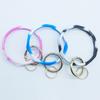 Chaveiro de Pulseira de Silicone Camuflagem de Diamante Pulseira Grande Chave do Carro Anti-perda Handring