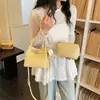 Set de Bolsos Minimalistas Transfronterizos para Mujer 2026 Nuevo Bolso Cubo para el Trabajo Bolso de Hombro Cruzado Texturizado de Verano