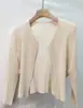 Chaqueta plisada Miyake para mujer, nueva moda primavera/otoño, cárdigan fino versátil con textura de alta gama