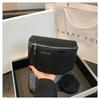 Bolsa Feminina Transfronteiriça Nova Tendência Estilo Ins Ultra-Popular de Influenciadora, Bolsa de Cintura Estilosa, Bolsa de Ombro Transversal Fashion e Única Decorada com Strass