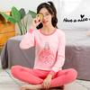 Ropa de Otoño para Niños y Pantalones de Otoño Set de Ropa Interior Térmica Juvenil de Algodón Puro Suéter de Algodón para Fondo para Niños Medianos y Grandes Pijamas de Invierno para Niñas