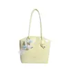 Bolso cubeta de lunares con lazo, estilo dulce y femenino para mujer, nuevo de moda versátil para el verano 2026, bandolera