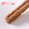 Palo retorcido de mohair de 20 mm 1.2 m Lindo y adorable perrito famoso de internet colgante peluche muñeco