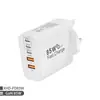 Nuevo Cargador Rápido GaN de 85W Estándar de EE. UU. Compatible con Samsung y Apple 16 Laptop, Adaptador Multi-Puerto de 45W