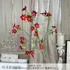 Flor de Dáfne de 3 puntas fresca pequeña floral rural hogar boda diseño decoración flor artificial modelo habitación fotografía venta al por mayor