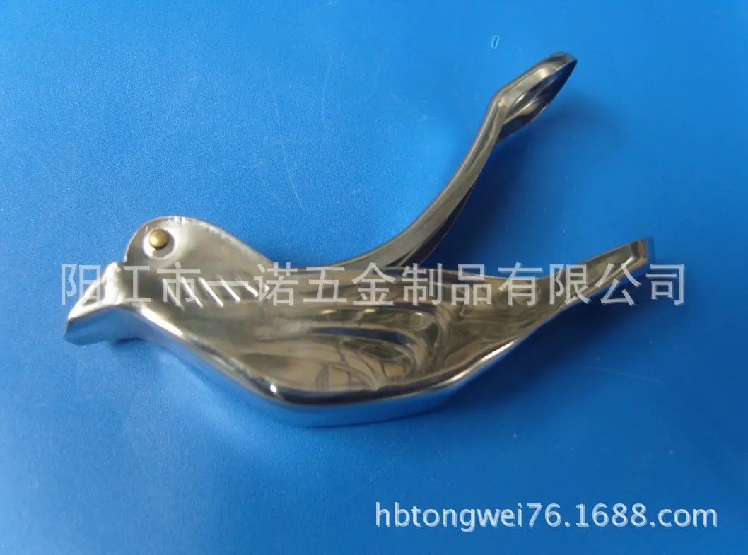 A-023EY不锈钢小鸟柠檬夹,柠檬刨,柠檬榨汁器,长11.