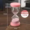 Reloj de Arena de Vidrio Listo para Usar de Liberación Rápida 3-30 Minutos Adornos para el Tiempo de Cepillado de Dientes de Niños Botella de Arena Movediza Regalo