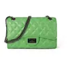 Nuevo Bolso de Cadena Acolchado de Moda Europea y Americana Transfronterizo, Bolso para Mujer Estilo Chanel, Bolso Bandolera de un Solo Hombro, Bolso Pequeño para Mujer