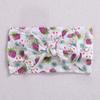 Cross-border Novos acessórios para cabelo infantil Baby Soft Nylon Bow Headband Baby Digital Printed Hair Band Headband