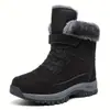 Zapatos de Algodón Cálidos con Forro Polar de Invierno Transfronterizos 2026 para Mujer, Botas de Nieve Casuales Resistentes al Desgaste Antideslizantes para Exteriores para Hombre