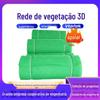 Rede de vegetação tridimensional para plantio de grama e rede geotêxtil de proteção de taludes para composto de mina de declive verde fixação do solo ecológico manta de proteção de solo e água