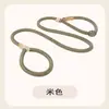Correa para Perro Cadena P Integrada Correa de Cuerda P para Paseo de Perros al Aire Libre Correa Anti-Shock para Entrenamiento de Perros Grandes, Medianos y Pequeños