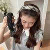 Japonês e coreano ins simples grande marca de aumento de altura crânio top de alta qualidade faixa de cabelo banda externa lavagem facial headband acessórios de cabelo para mulheres novo
