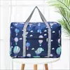 Bolsa de Viagem Fresca Estilo Coreano Bolsa Organizadora de Viagem Dobrável Bolsa de Armazenamento de Viagem Bolsa Jacquard Organizador de Roupas