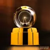 Luz Noturna de Planeta com Bola de Cristal Giratória Enfeites Criativos para Mesa Artesanato Feng Shui Presentes para Professores Novos Produtos Transfronteiriços