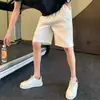 Shorts casuais de verão soltos masculinos Pu bonitos shorts esportivos 2023 novas calças masculinas shorts da moda que combinam com tudo