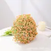 10 Piezas de Ramo de Gypsophila Artificial de Goma Suave, Flores Falsas Realistas de Alta Calidad para Decoración del Hogar, Arreglo Floral para Sala de Estar y Ramo de Mano