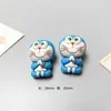 Acessórios de Pingente de Resina Doraemon Fofo em Estoque Acessórios de Cabelo Capa de Celular Decorações para Copos Chaveiro Ímã de Geladeira