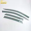 Adequado para 26 modelos Volkswagen de Lavida PRO, acabamento de defletor de chuva de tira brilhante de aço inoxidável 3D, acessórios externos para carro